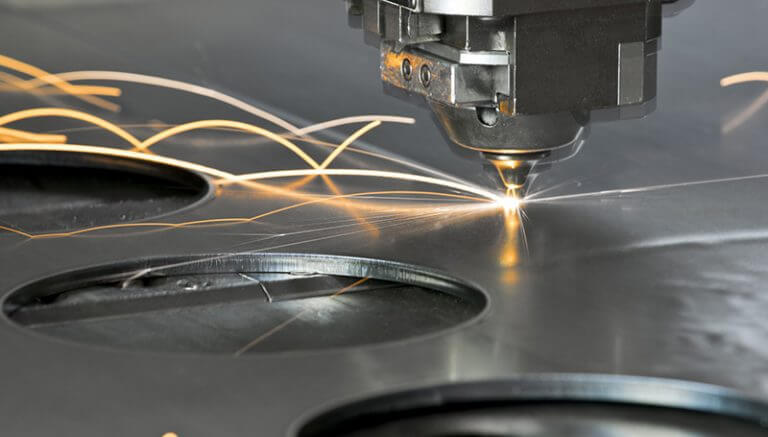 laser cutting in sheet metal prototyping