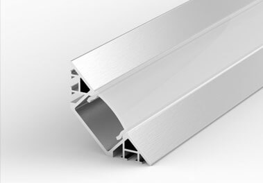 Aluminum extrusion + CNC machining