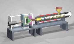 Anatomy of a plastic injection molding machine: Hopper, screw, clamping unit & more