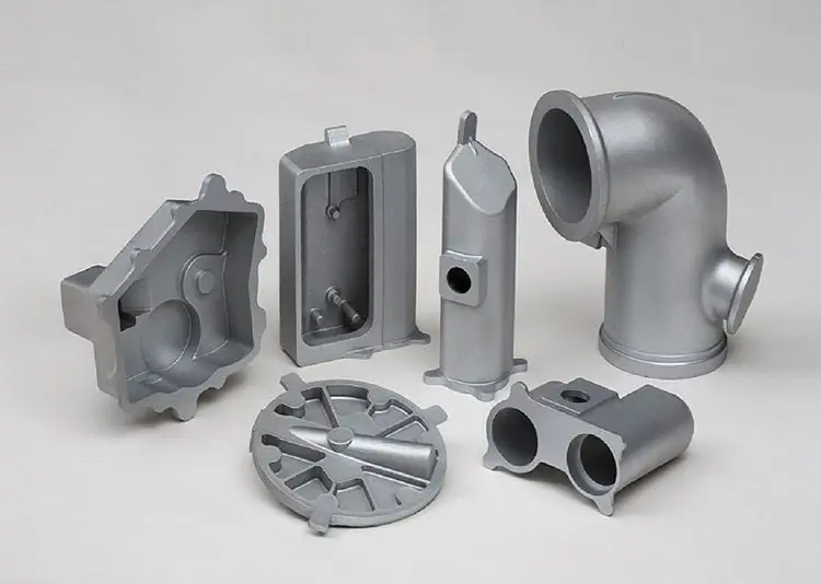 Aluminum Casting Aerospace Parts Compressed