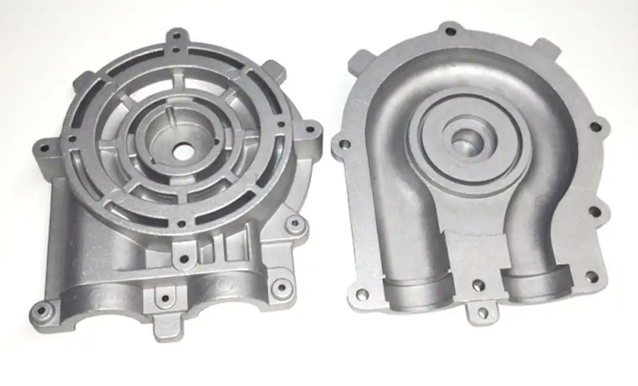 Aluminum Casting Machine Parts Compressed