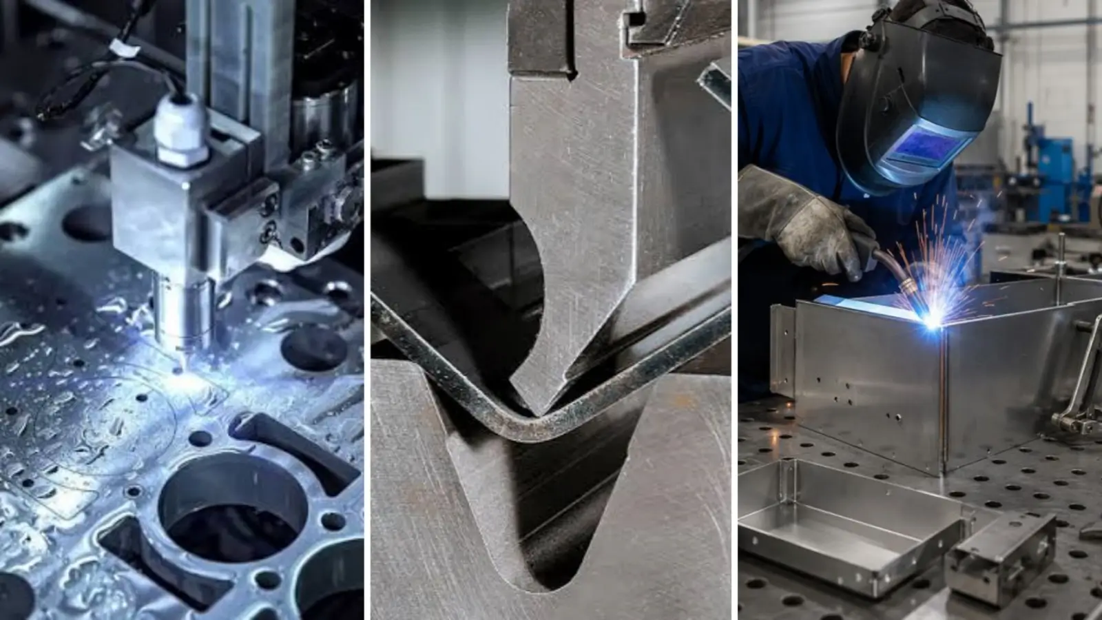 Three Sheet Metal Fabrication Processes Cutting, Forming, And Assembly